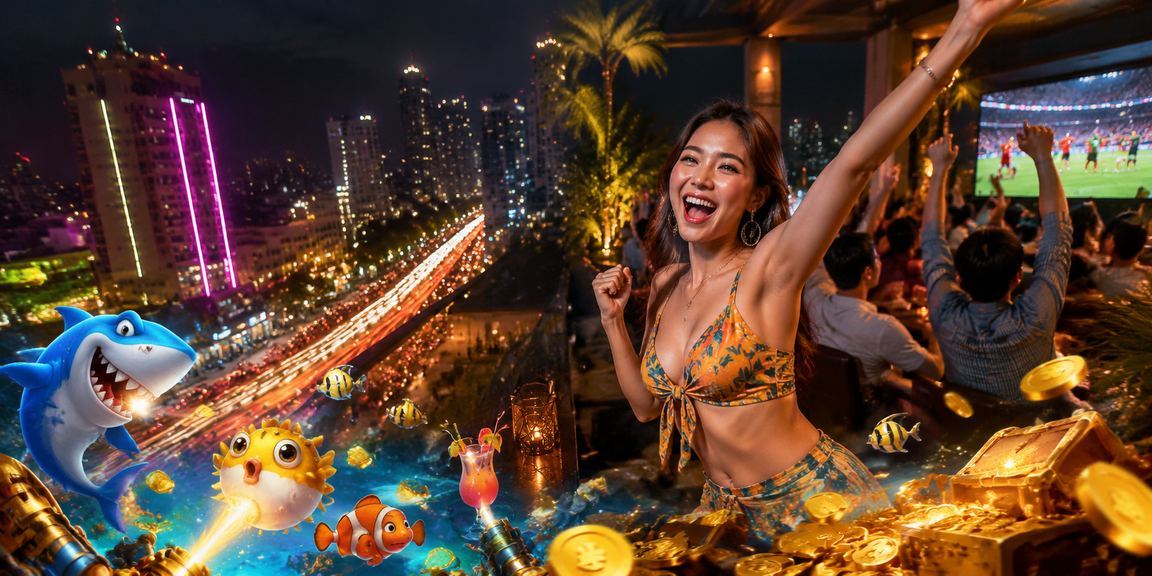 Cảnh đêm neon Hồ Chí Minh với giao diện cá cược 39000 trên điện thoại