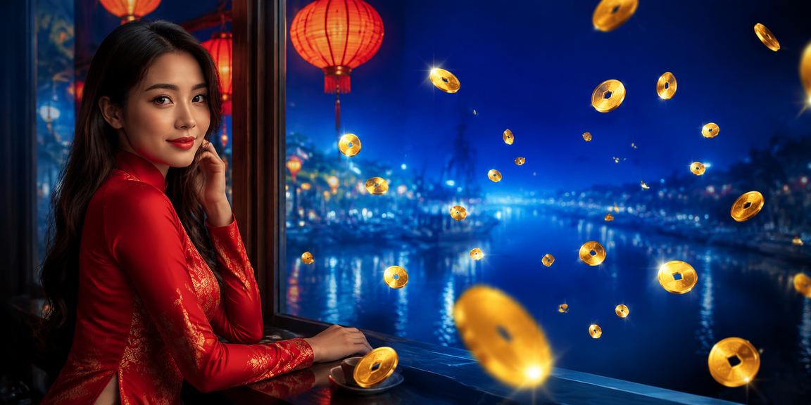 Người dùng tại Huế mặc áo dài theo dõi sự kiện thể thao trên nền tảng 39000 buổi tối