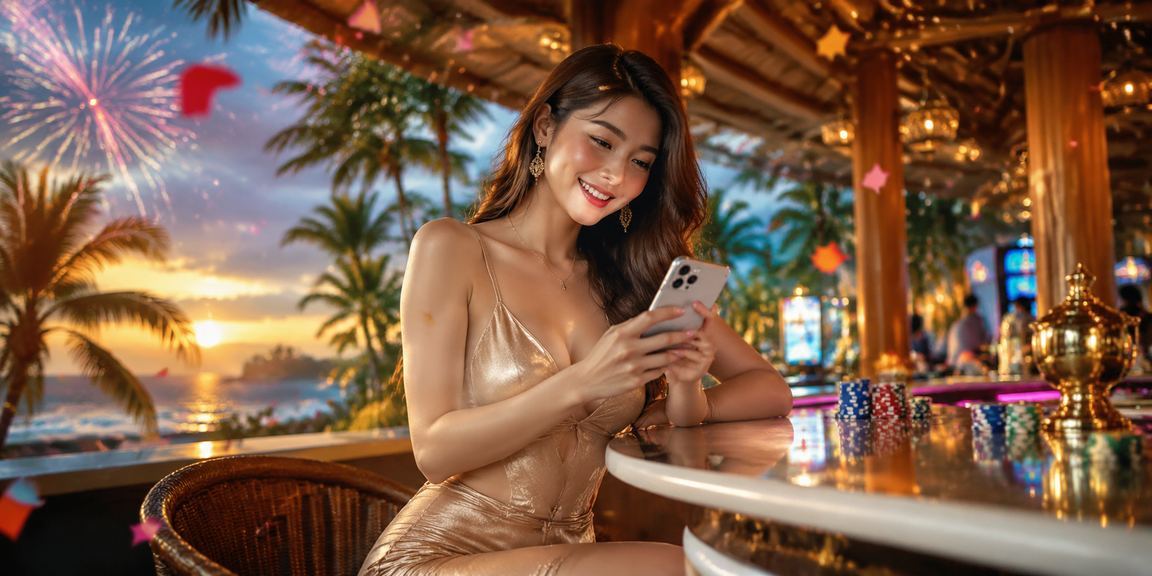 Người dùng truy cập casino trực tuyến trên điện thoại tại lễ hội Ninh Bình