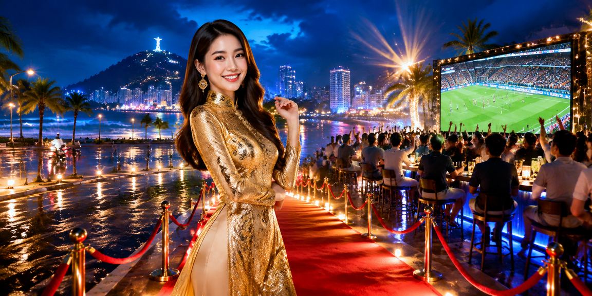 Người dùng Vũng Tàu mặc áo dài theo dõi cá cược bóng đá trên điện thoại