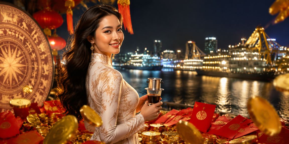 Người dùng Vũng Tàu nhận thưởng phong bao đỏ và cà phê trong dịp lễ tại 39000